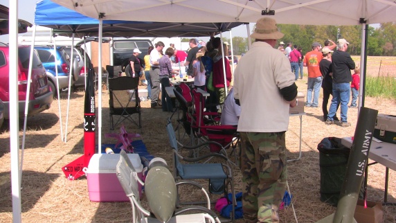 Busy rocketeers
        everywhere