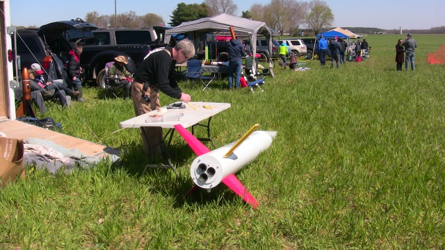 The flight line was busy with preparations