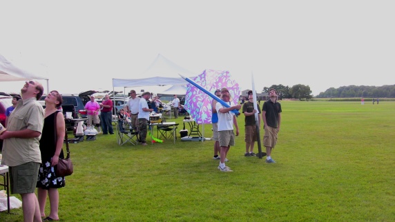 Flyers waiting their turn to fly