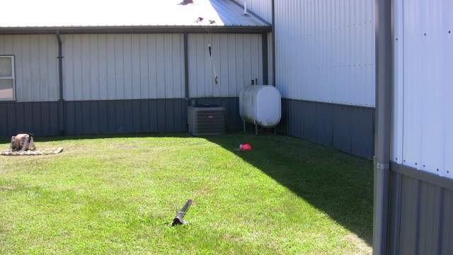 Shaken, Not Stirred escaped landing on the roof by mere
        feet