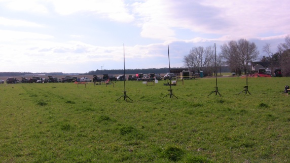Rocketeers who brave the cold to fly in December