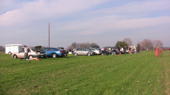 Saturday's flight
        line
