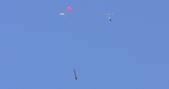 Shaken, Not
        Stirred main parachute failed to inflate