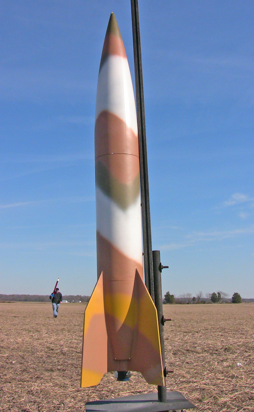 V2 waiting for liftoff