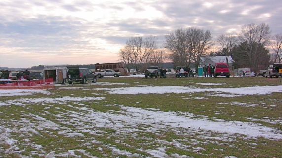 Looking
        back at Road Kill Cafe