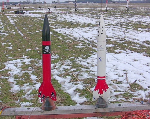 V2s on the pad ready for the
        drag race