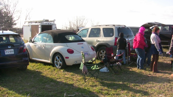 My spot along the flight line