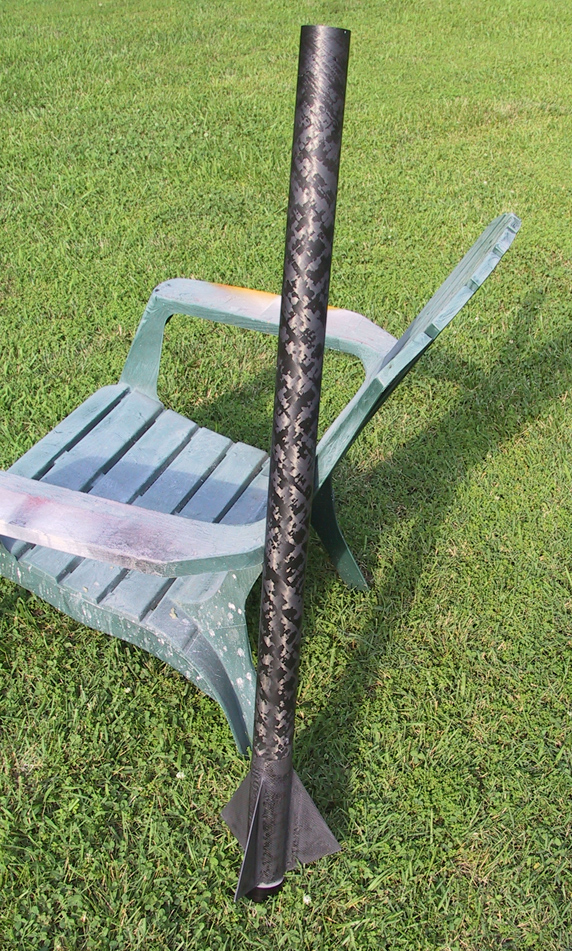 Sustainer with fins and slimline attached