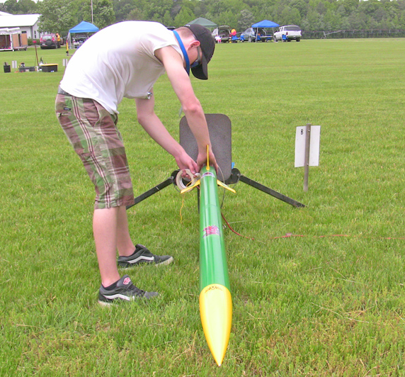 Ben installing Legend of Zelda on the pad