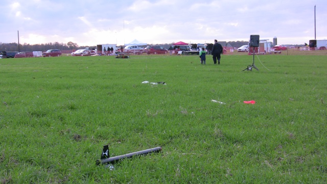 Shaken, Not Stirred did not
        land in spectator area