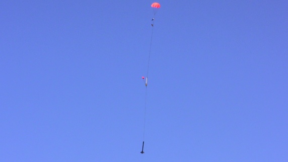 Shaken, Not Stirred under
        main parachute