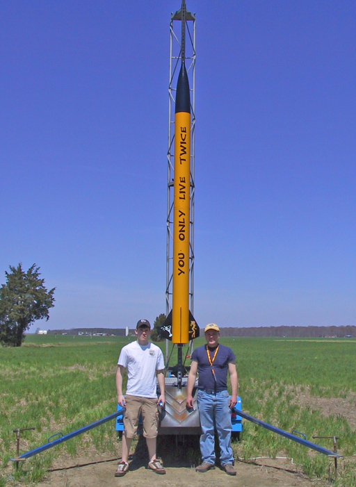 You Only Live Twice before liftoff