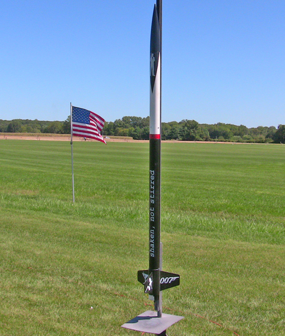 Shaken, Not Stirred waiting for launch