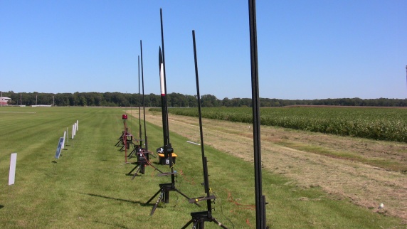 Shaken, Not Stirred was the
        sole rocket on the C-Rack