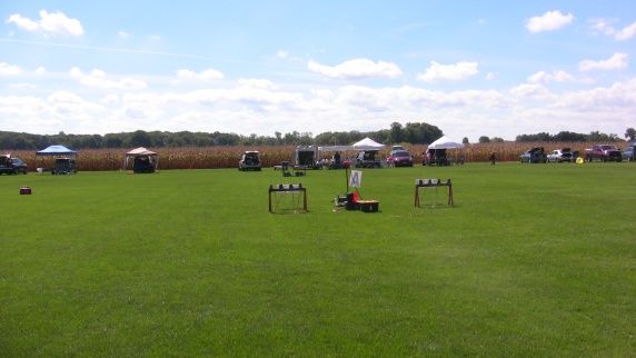 A view from
        the B Cell to the flightline