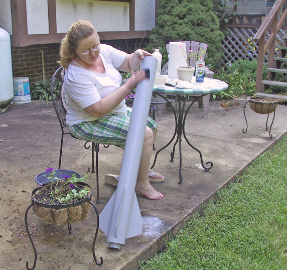 Wet sanding the final primer coat